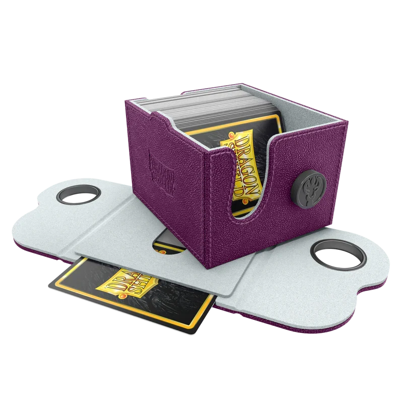 Dragonshield Dragon Lock System - Dragon Box 150+ - Purple & Frost