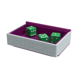 Dragonshield Dragon Lock System - Dragon Tray - Purple & Frost