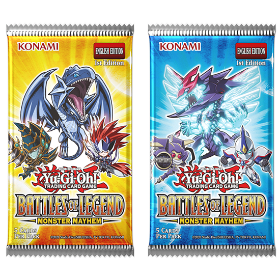 YGO Booster Pack - Battles of Legend: Monster Mayhem