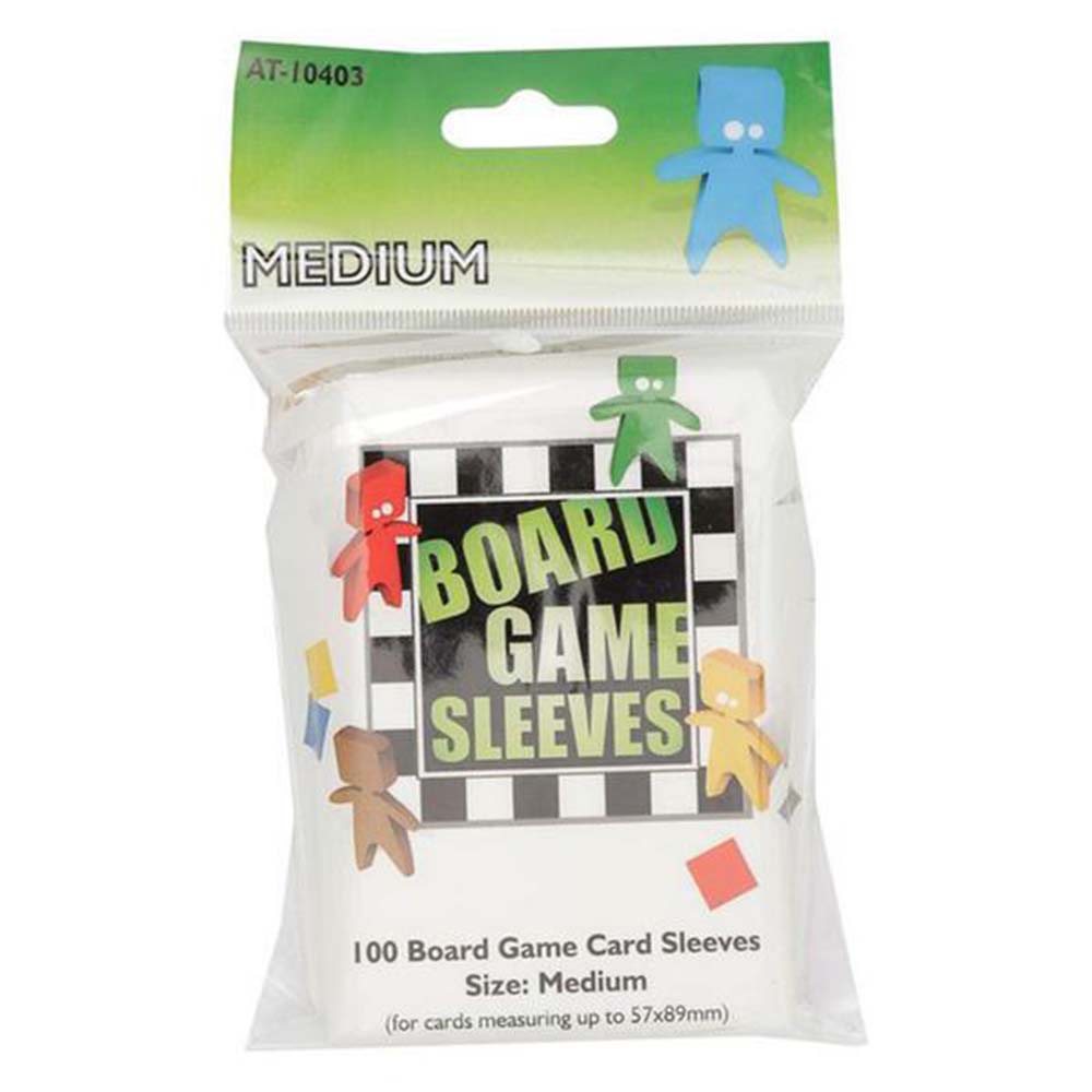 Board Game Sleeves Clear – Medium