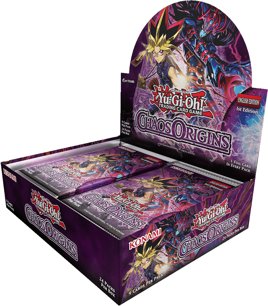 **PRE-ORDER** YGO Booster Box - Chaos Origins (1st Edition)