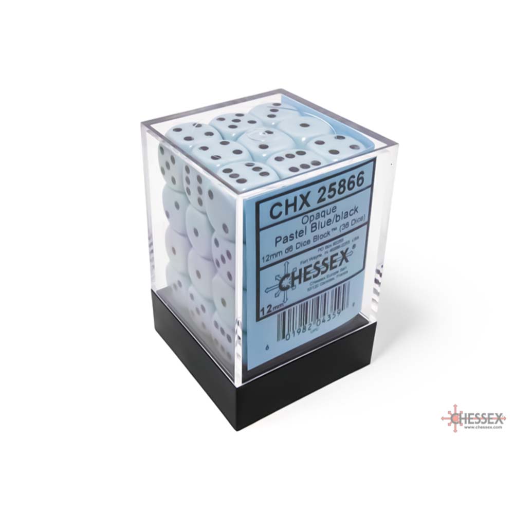Chessex D6 Dice Set - 12mm (36 Dice)
