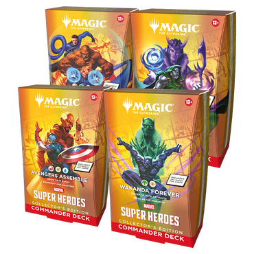 **PRE-ORDER** MTG Commander Decks - Marvel Super Heroes (Collector Edition)