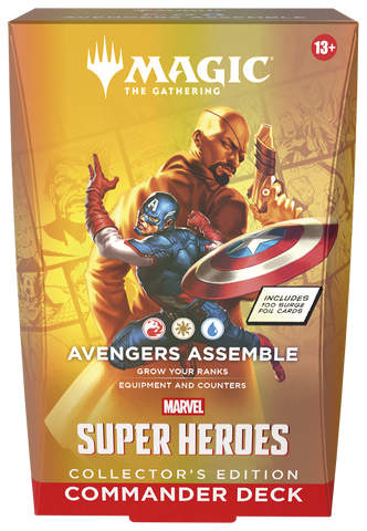 **PRE-ORDER** MTG Commander Decks - Marvel Super Heroes (Collector Edition)