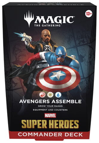 **PRE-ORDER** MTG Commander Decks - Marvel Super Heroes