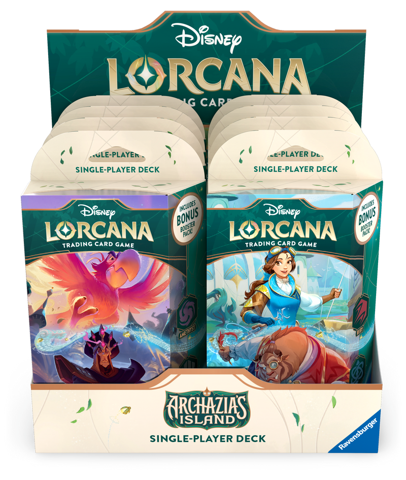 Disney Lorcana TCG Archazia’s Island Starter Decks