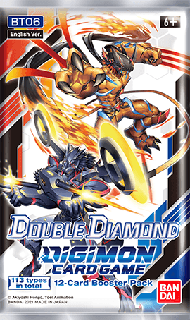 digimon tcg double diamond booster box DGM Booster Pack BT06