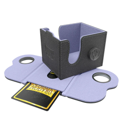 Dragonshield Dragon Lock System - Dragon Box 100+ - Black & Lilac