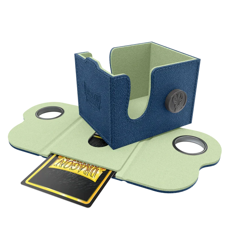 Dragonshield Dragon Lock System - Dragon Box 100+ - Blue & Mint
