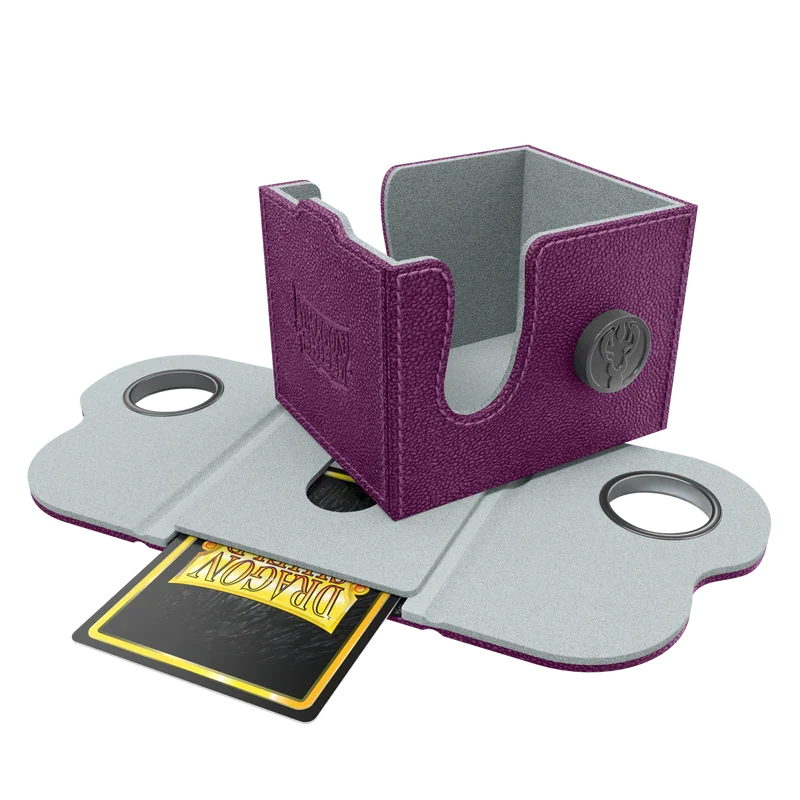 Dragonshield Dragon Lock System - Dragon Box 100+ - Purple & Frost