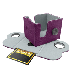 Dragonshield Dragon Lock System - Dragon Box 100+ - Purple & Frost