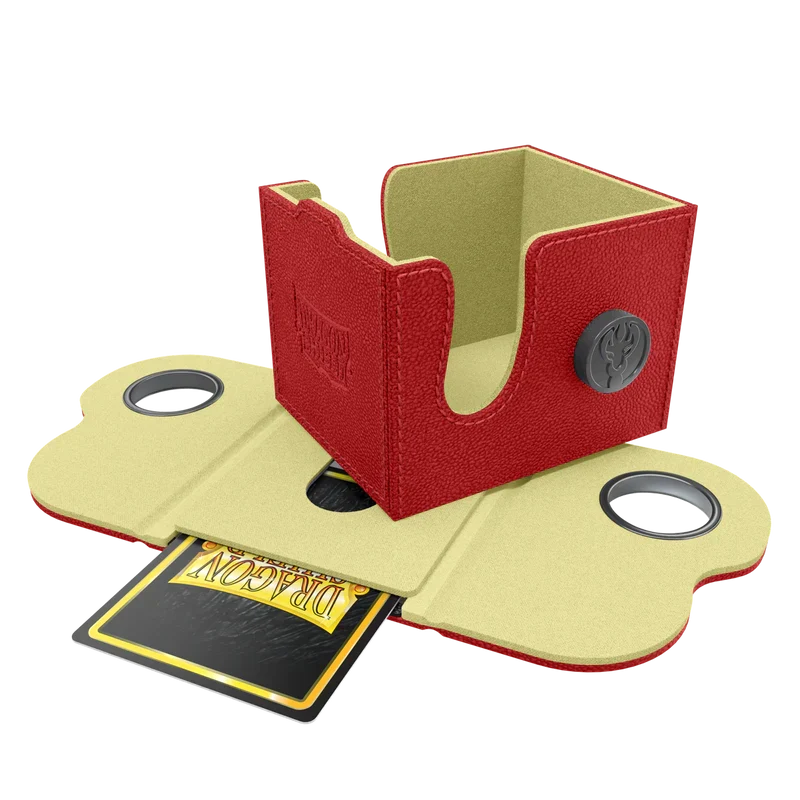 Dragonshield Dragon Lock System - Dragon Box 100+ - Red & Lemon