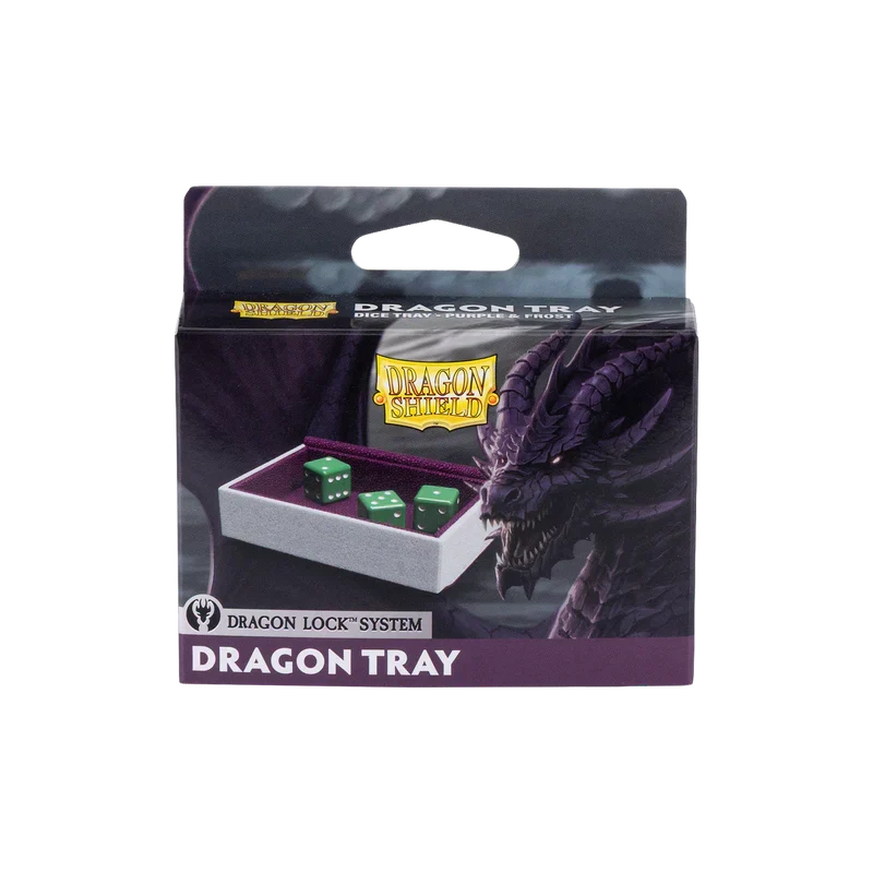 Dragonshield Dragon Lock System - Dragon Tray - Purple & Frost