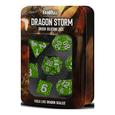 Dragon Storm Silicone Dice Set