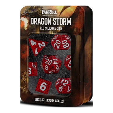 Dragon Storm Silicone Dice Set