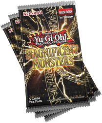 **PRE-ORDER** YGO Boxed Set - Magnificent Monsters 3-Pack Tuckbox (1st Edition)