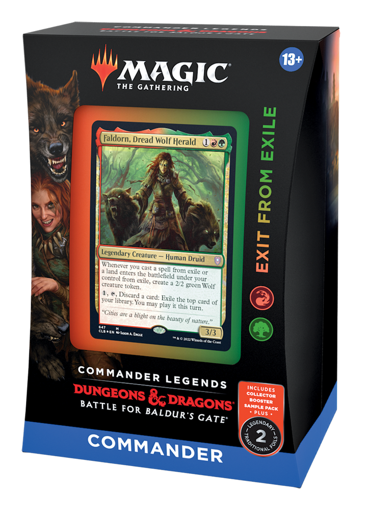 MTG Commander Decks - Commander Legends: Battle for Baldur's Gate