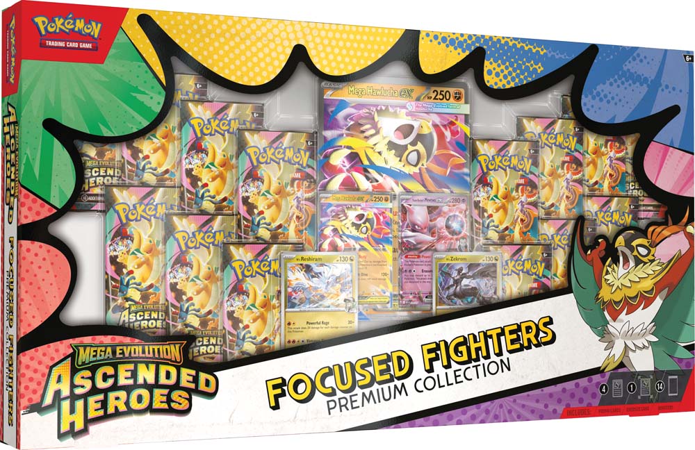 **PRE-ORDER** PKM Focused Fighters Premium Collection - Mega Evolution: Ascended Heroes (30th October Release)