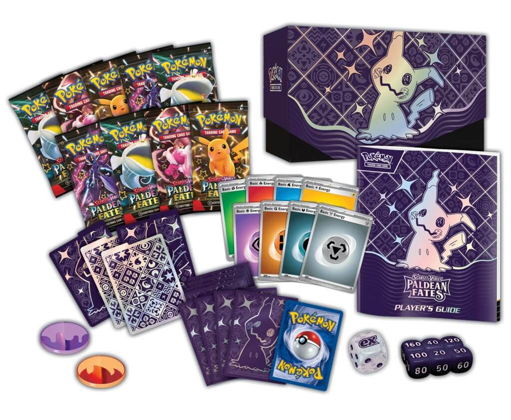 PKM Scarlet & Violet 4.5 Paldean Fates Elite Trainer Box