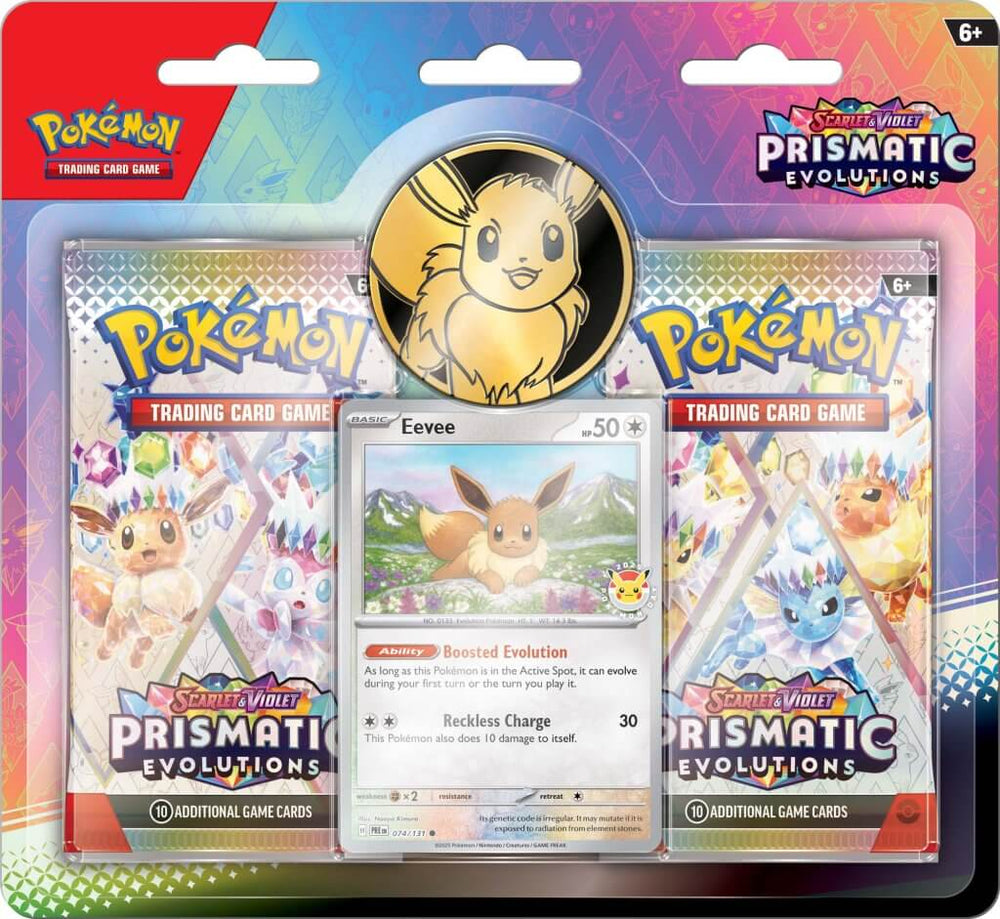 PKM 2-PK Blister - Prismatic Evolutions