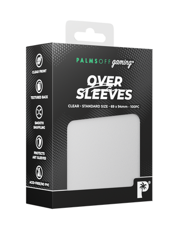 Palms Off Premium Oversleeves (100pc) – Standard Size