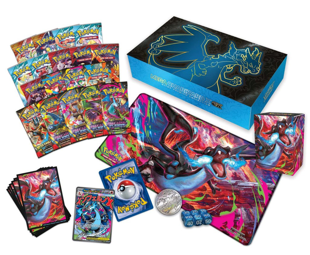 PKM Mega Charizard X ex Ultra-Premium Collection