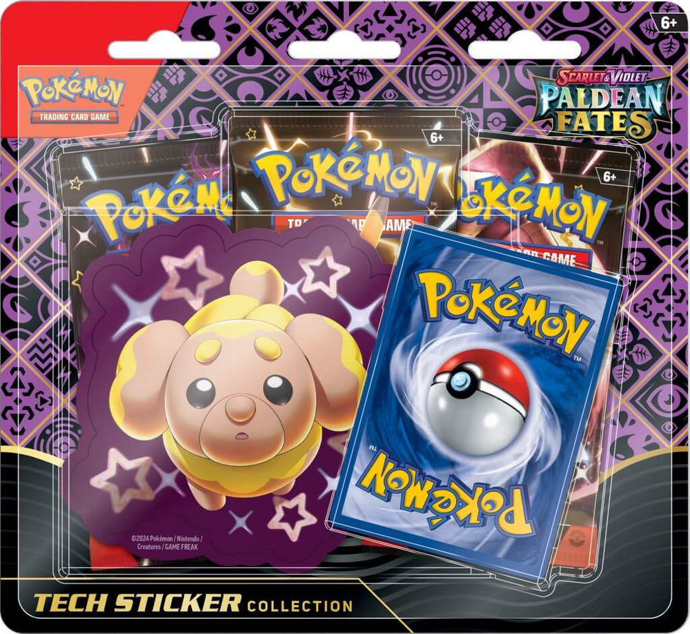 Scarlet & Violet 4.5 Paldean Fates Tech Sticker Blister