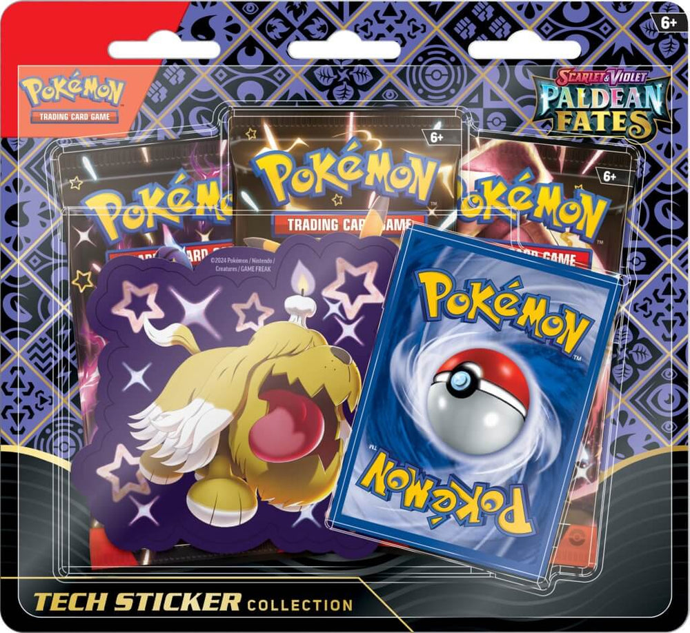 Scarlet & Violet 4.5 Paldean Fates Tech Sticker Blister