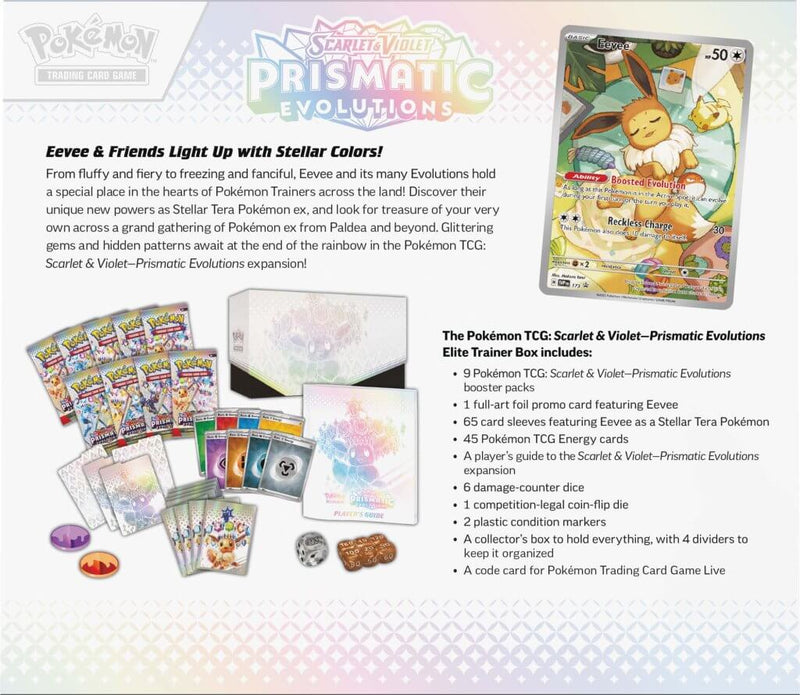 PKM Elite Trainer Box - Prismatic Evolutions