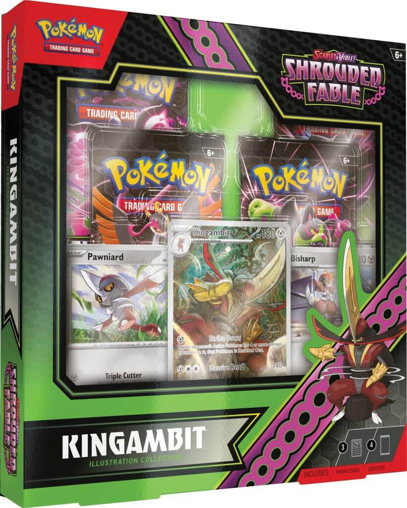 PKM Shrouded Fable - Kingambit Illustration Collection