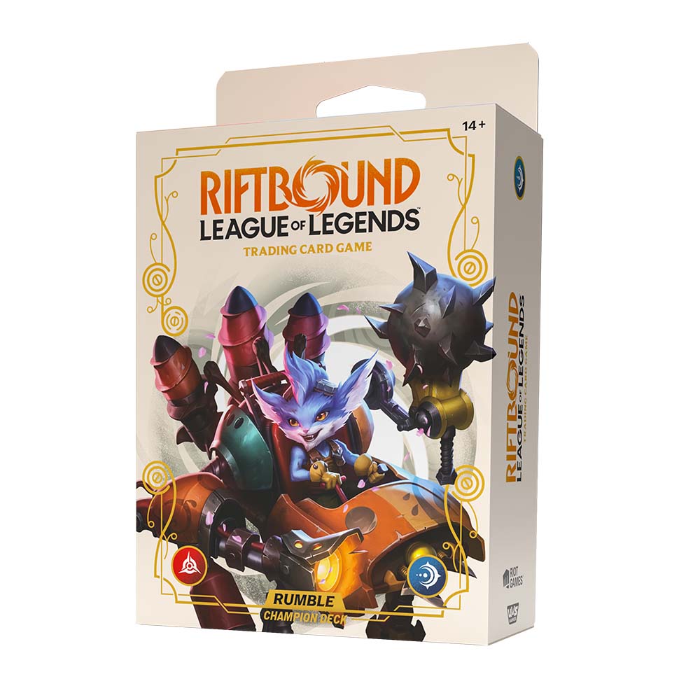 *PRE-ORDER* Riftbound: League of Legends TCG – Spiritforged Champion Deck: Rumble
