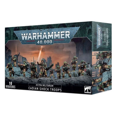 Astra Militarum: Cadian Shock Troops - Warhammer 40,000