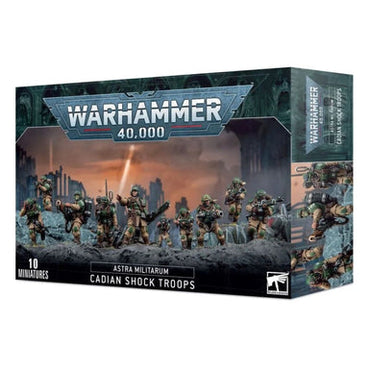 Astra Militarum: Cadian Shock Troops - Warhammer 40,000