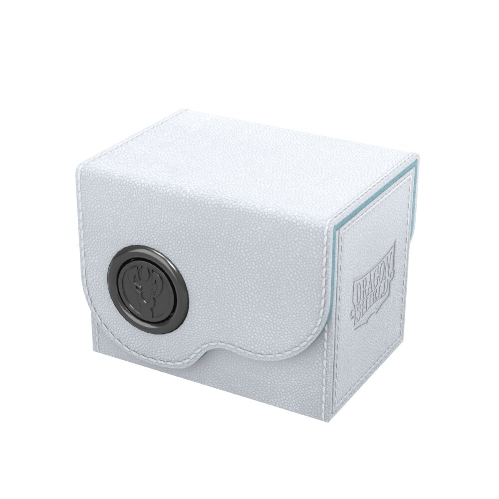Dragonshield Dragon Lock System - Dragon Box 80+ - White & Aqua