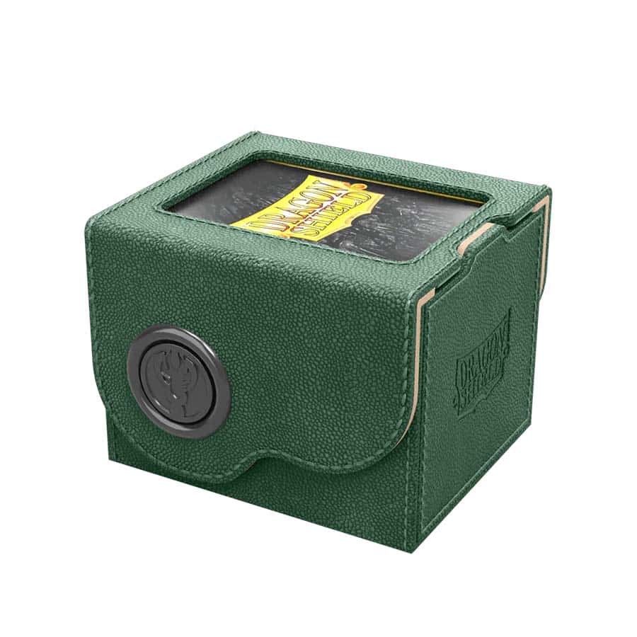 Dragonshield Dragon Lock System - Dragon Box 100+ - Green & Sand