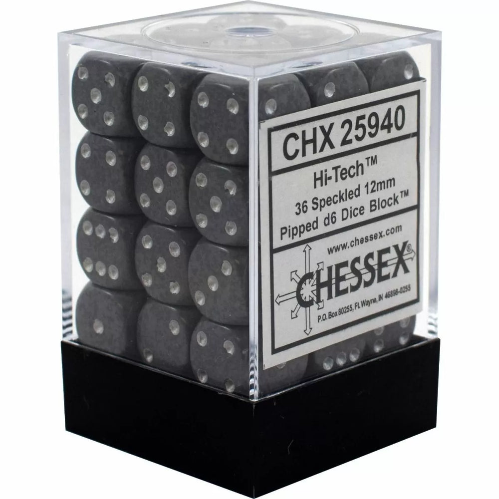 Chessex D6 Dice Set - 12mm (36 Dice)