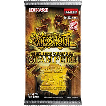 YGO Booster Pack - Quarter Century Stampede