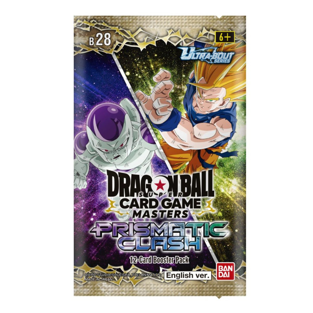 DBS Masters Booster Pack - ULTRA-BOUT Series 01 -PRISMATIC CLASH- [DBS-B28]