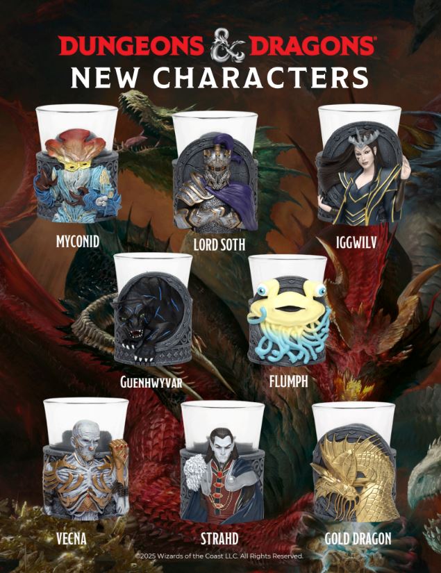 Sirius Dice – D&D Mini Dice Cups PDQ (Series 2)