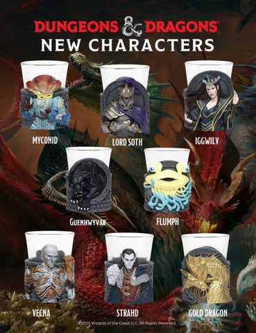 Sirius Dice – D&D Mini Dice Cups PDQ (Series 2)