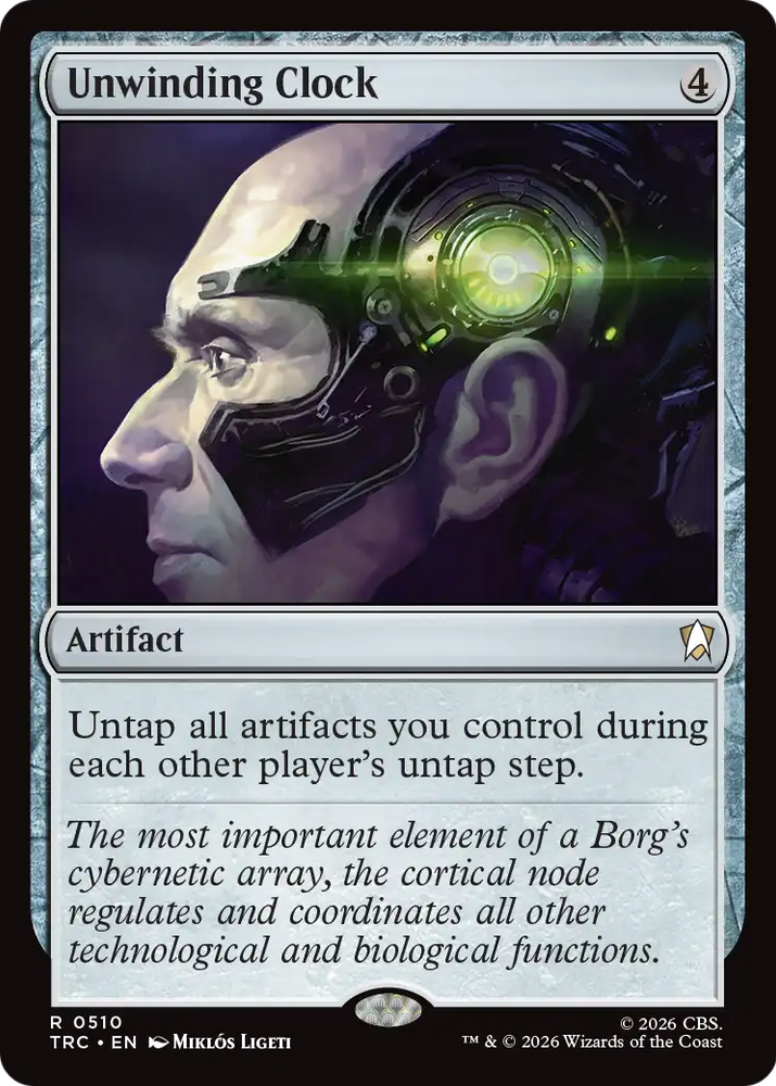 Unwinding Clock (Surge Foil) [Star Trek Commander]