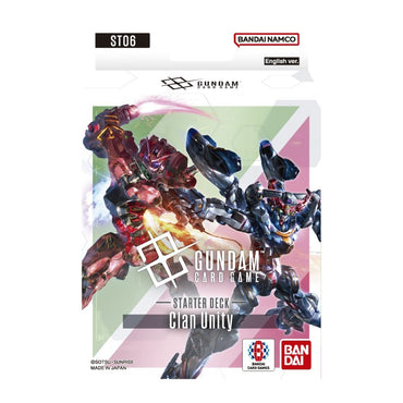 *PRE-ORDER* Gundam Card Game: Starter Deck – Clan Unity [ST06]