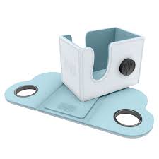 Dragonshield Dragon Lock System - Dragon Box 80+ - White & Aqua