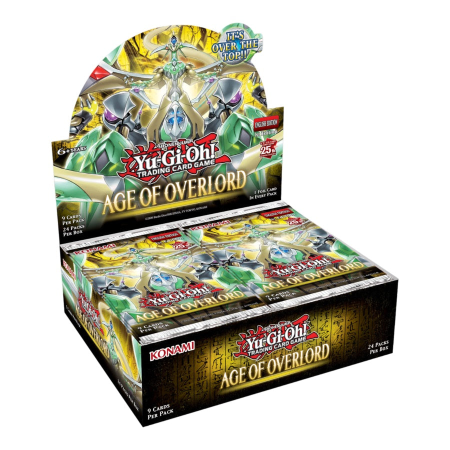 YGO Booster Box - Age Of Overlord (1st Edition)