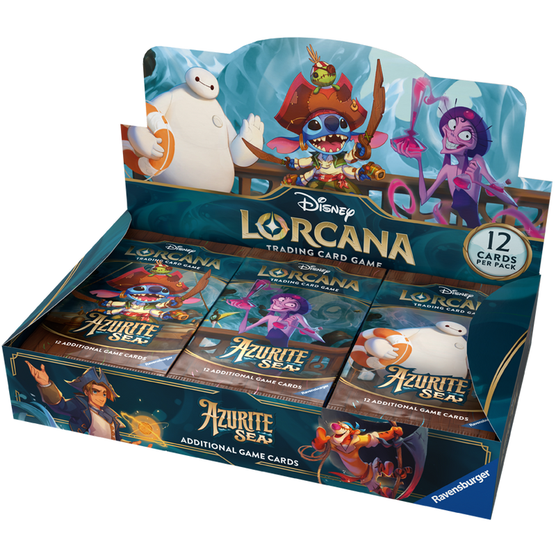 Disney Lorcana TCG Azurite Sea Booster Box