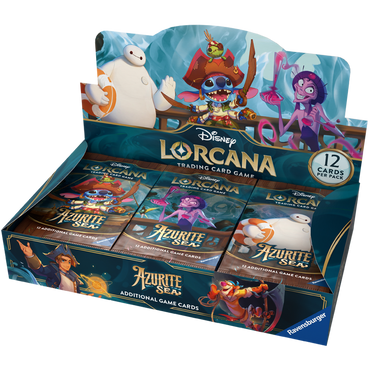 Disney Lorcana TCG Azurite Sea Booster Box