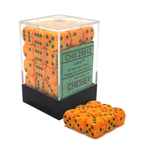 Chessex D6 Dice Set - 12mm (36 Dice)