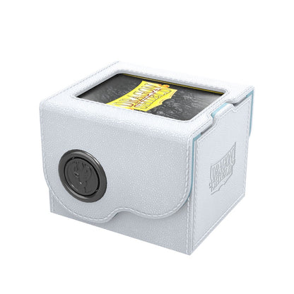 Dragonshield Dragon Lock System - Dragon Box 100+ - White & Aqua