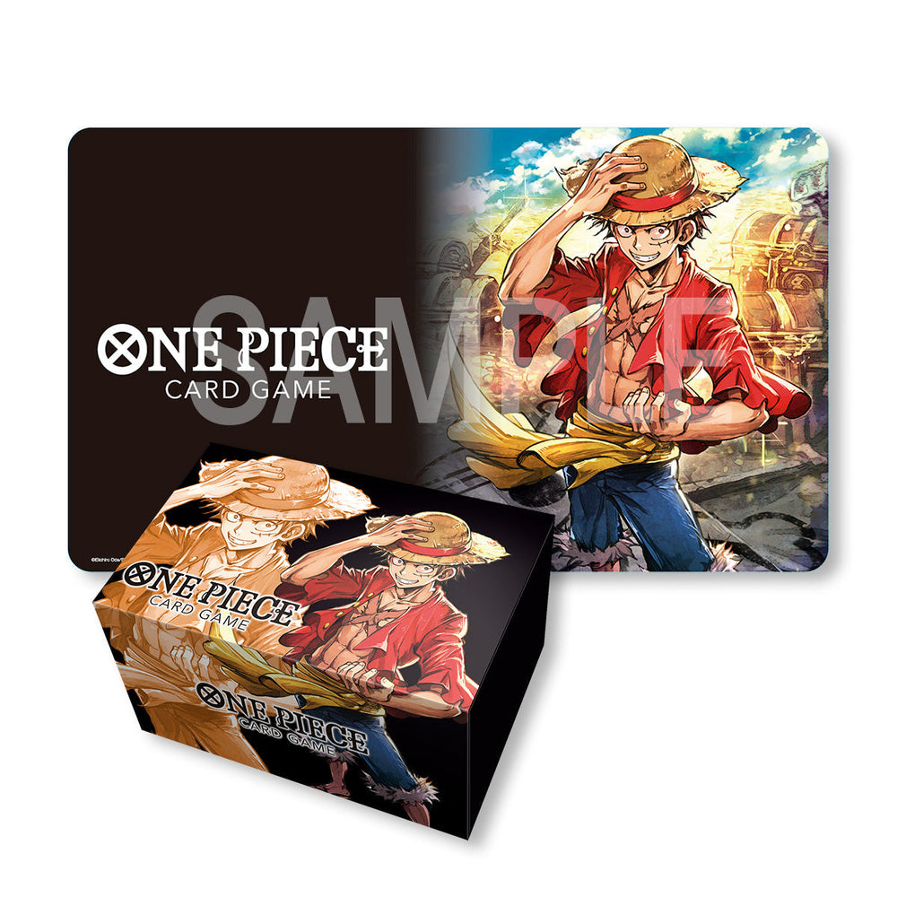 One Piece TCG Playmat And Storage Box Set