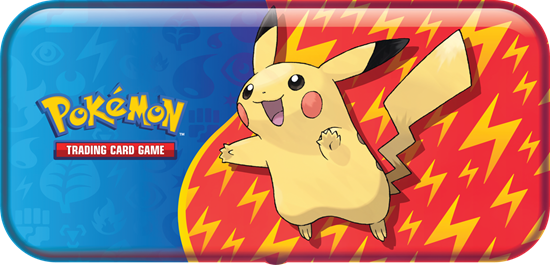 PKM Back-To-School Pencil Tin (+ 2 Booster Packs)